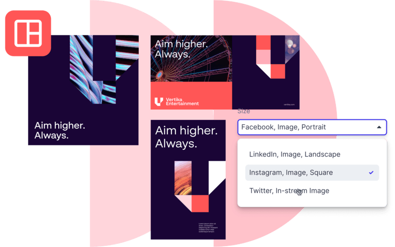 design templates in corporate marketing