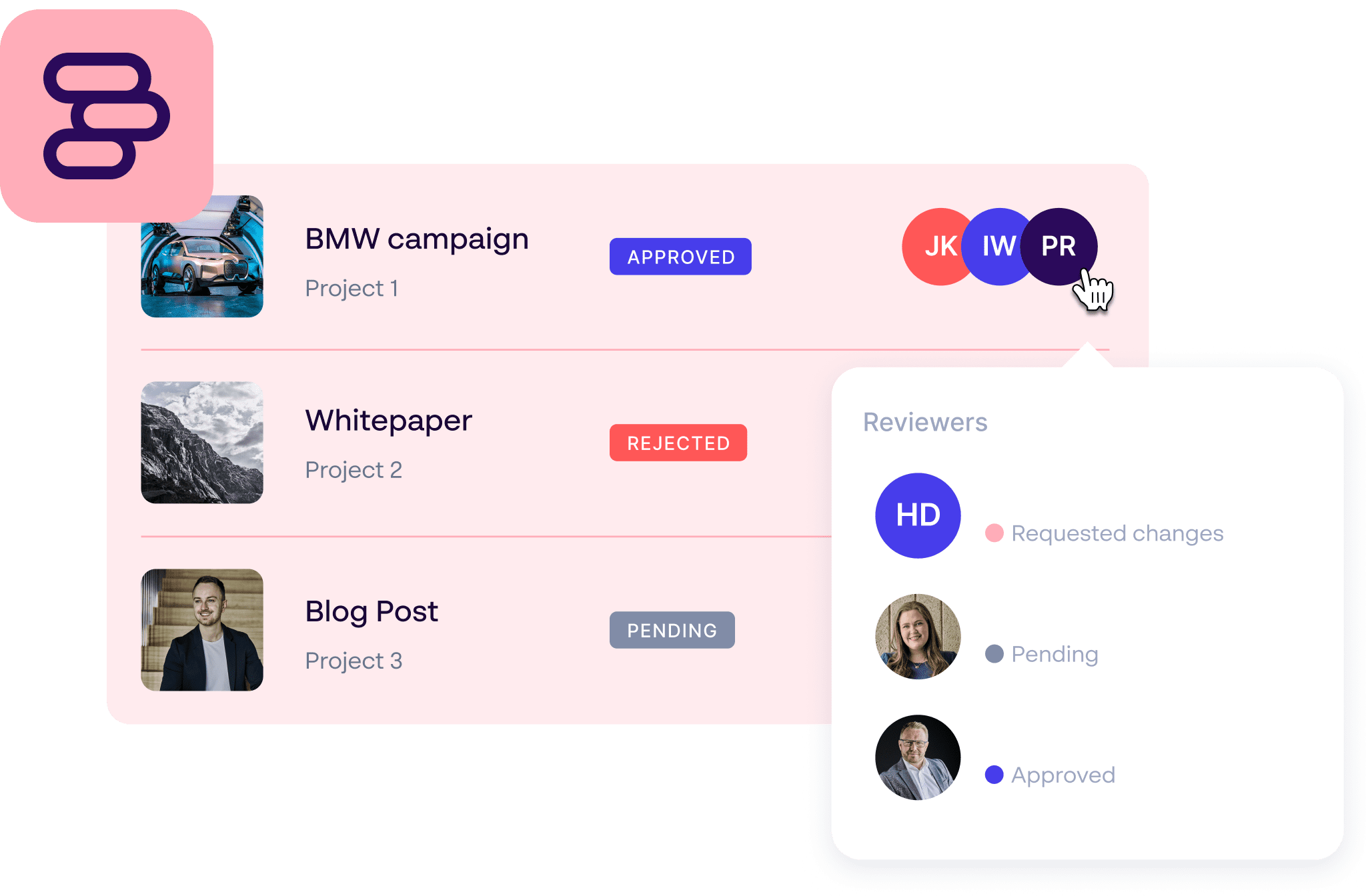 on-brand content creation - marketing materials