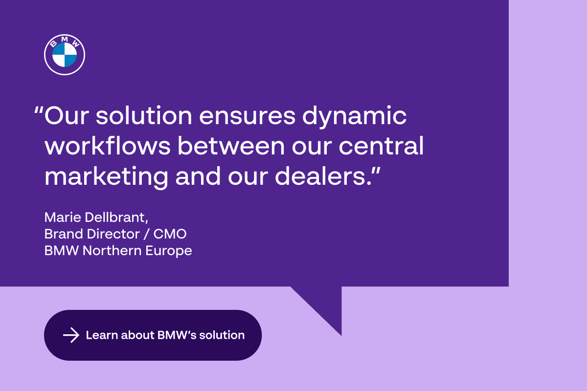 BMW dealer network marketing - Papirfly customer story