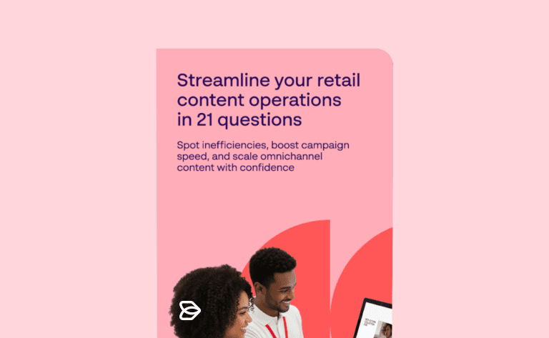 Streamline your retail content operations  in 21 questions - PDF cover