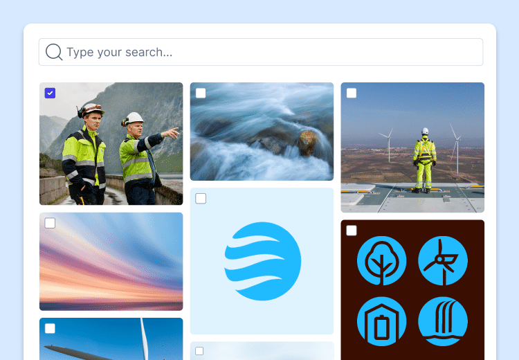 On-brand marketing template created and localized in Papirfly