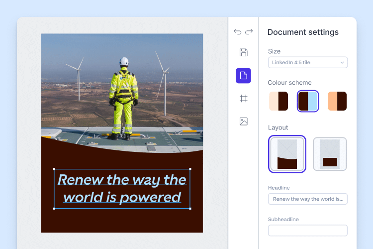 Statkraft leadership quote on global brand consistency